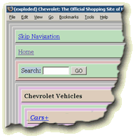 chevrolet.com IS accessible and standards compliant.